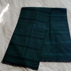 Green and Black Scarf